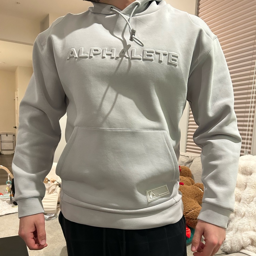 Alphalete Light Gray Men's Hoodie